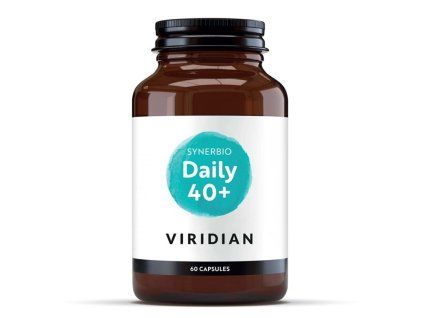 probiotika Synerbio Viridian pro osoby nad 40 let