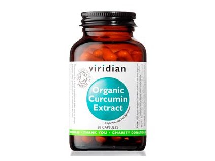 Curcumin Extract 60 kapslí Organic