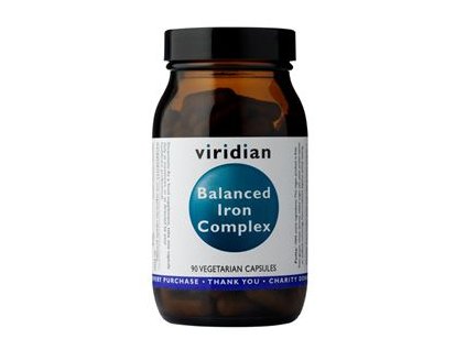 Balanced Iron Complex 90 kapslí (Komplex železa s vitamíny)