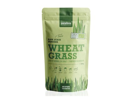 Wheat Grass Raw Juice Powder BIO 200g (Zelená pšenice)