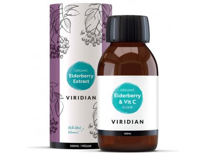 Elderberry Extract + Vitamin C 100ml Organic
