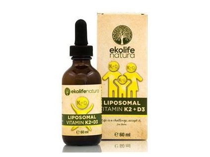 Liposomal Vitamin K2 + D3 60ml (Lipozomální vitamín K2 + D3)