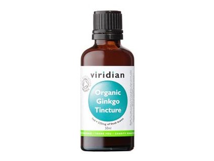 Ginkgo Biloba Tincture 50ml Organic