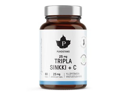 Triple Zinc + Vitamin C 60 kapslí