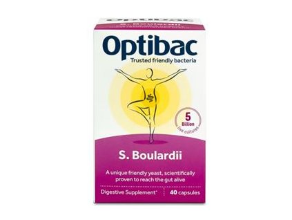 Saccharomyces Boulardii (Probiotika při průjmu) 40 kapslí