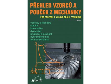 Přehled vzorců a pouček z mechaniky Obálka web