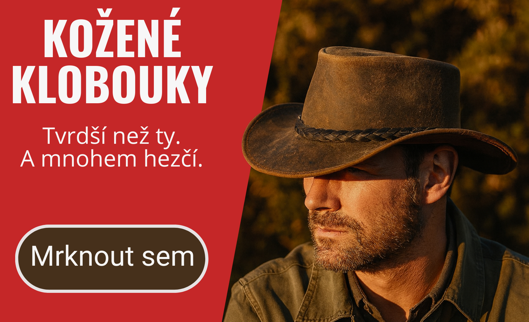 KOŽENÉ KLOBOUKY