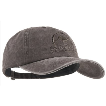 Australská hnědá kšiltovka z seprané bavlny - CANVAS CAP (Velikost Unisize (S-XL))