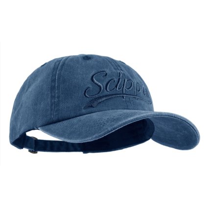 Australská modrá kšiltovka z seprané bavlny - SCIPPIS CAP (Velikost Unisize (S-XL))