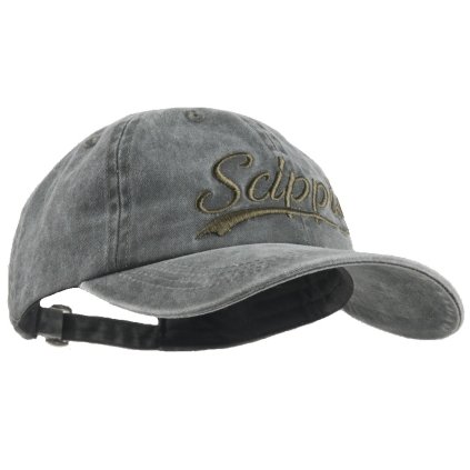 Australská šedá kšiltovka z seprané bavlny - SCIPPIS CAP (Velikost Unisize (S-XL))