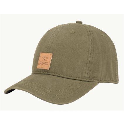 Australská khaki kšiltovka - BAINES CAP