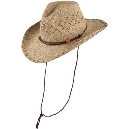 Slaměný klobouk z mořské trávy - CHILLER NATUR (Velikost S-M)