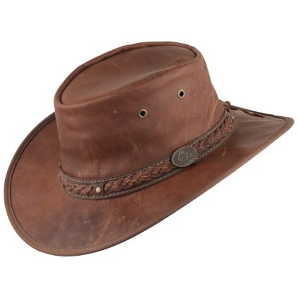 Scippis australský klobouk z klokaní kůže Kangaroo Sundowner – tan (světle hnědý) (Velikost 63 cm (XXL))