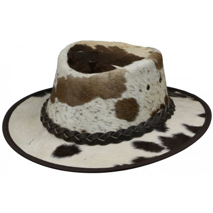 Australský klobouk kožený - RUSTLER (Velikost 61 cm (XL))