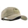 Australská khaki kšiltovka z seprané bavlny - CANVAS CAP (Velikost Unisize (S-XL))