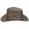 Kožený australský klobouk Longford – Scippis (Velikost 61 cm (XL))