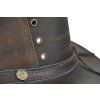 Kožený australský klobouk Longford – Scippis (Velikost 61 cm (XL))