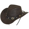 Australský klobouk kožený - CONCHO SCIPPIS