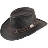 Scippis australský klobouk z klokaní kůže Kangaroo Sundowner – černý