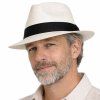 Letní klobouk v panamském stylu s ripsovou stuhou - SCIPPIS Mineo (Velikost 61 cm (XL))
