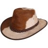 Australský klobouk kožený - RUSTLER (Velikost 61 cm (XL))