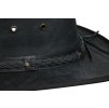 Australský černý klobouk kožený - SPRINGBROOK (Velikost 63 cm (XXL))