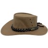 Australský klobouk kožený z klokaní kůže - Jacaru Mushroom (Velikost 63/64cm (XXL))