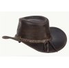 Australský klobouk kožený - FITZROY (Velikost 61 cm (XL))