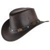 Dětský kožený western klobouk - KIDS Scippis (Velikost 53 cm (XS))