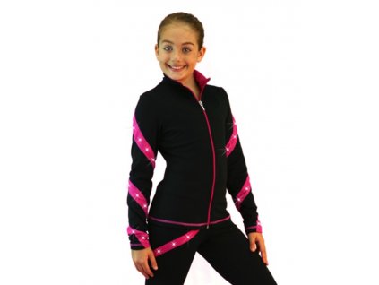 Mikina Color Spiral J636F fuchsia zdob