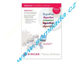 Softwarový program HyperFront pro šicí stroj FUTURA CE-150,250,350
