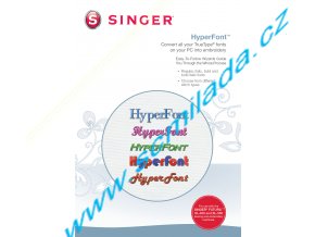 Softwarový program HyperFront pro šicí stroj FUTURA  XL 400, 550