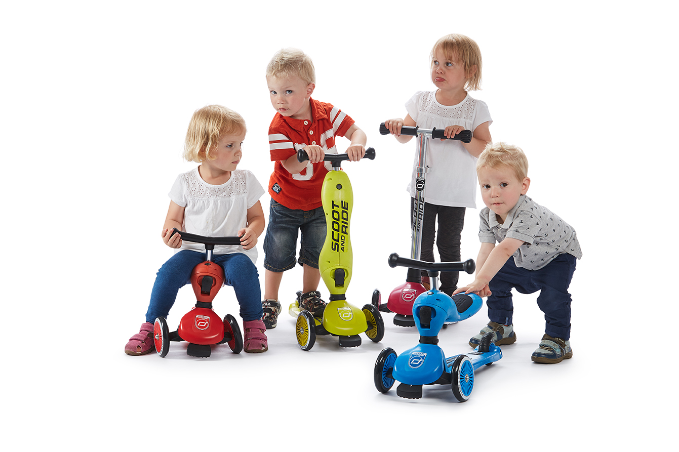 Další inovace produktů Scoot and Ride. Řada Highwaykick.