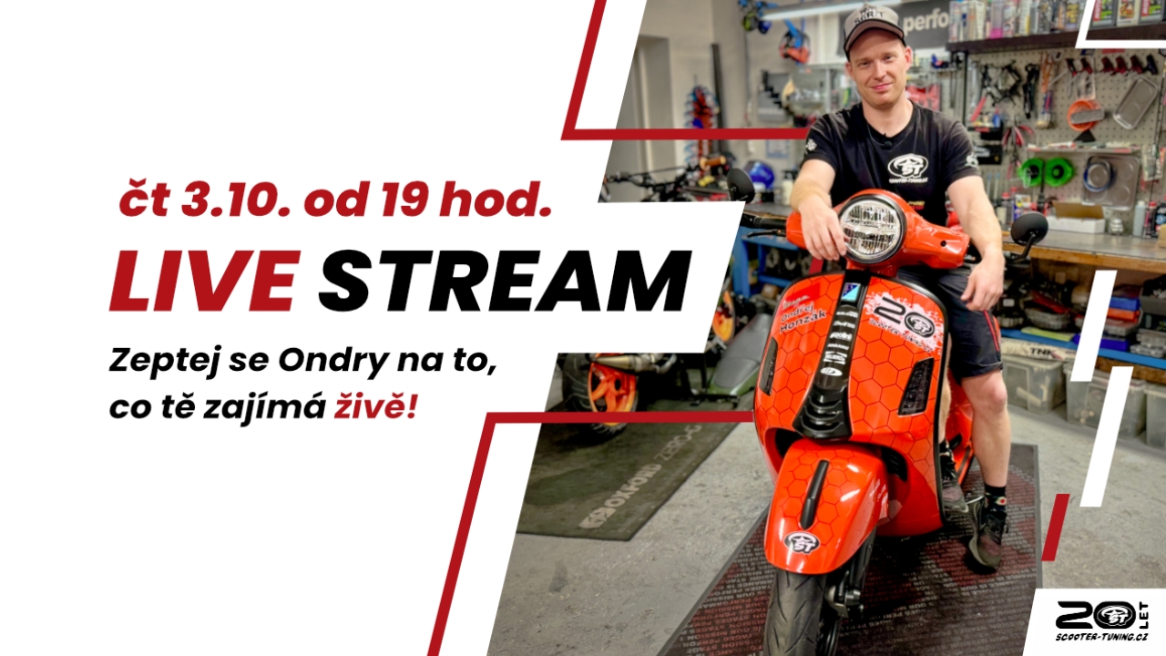 Live stream s Ondrou!