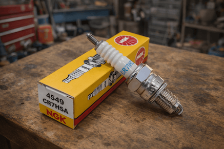 Svíčka ve skútru: jak vybrat správný typ za 5 minut (a jak poznat, že je na vině právě svíčka)