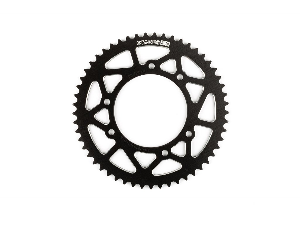 332322 rozeta 53 zubu 420 stage6 alu cnc cerna derbi senda drd pro racing