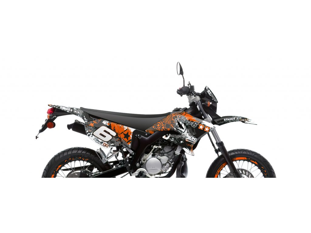 332553 sada polepu stage6 yamaha dt50 mbk x limit oranzovo bila