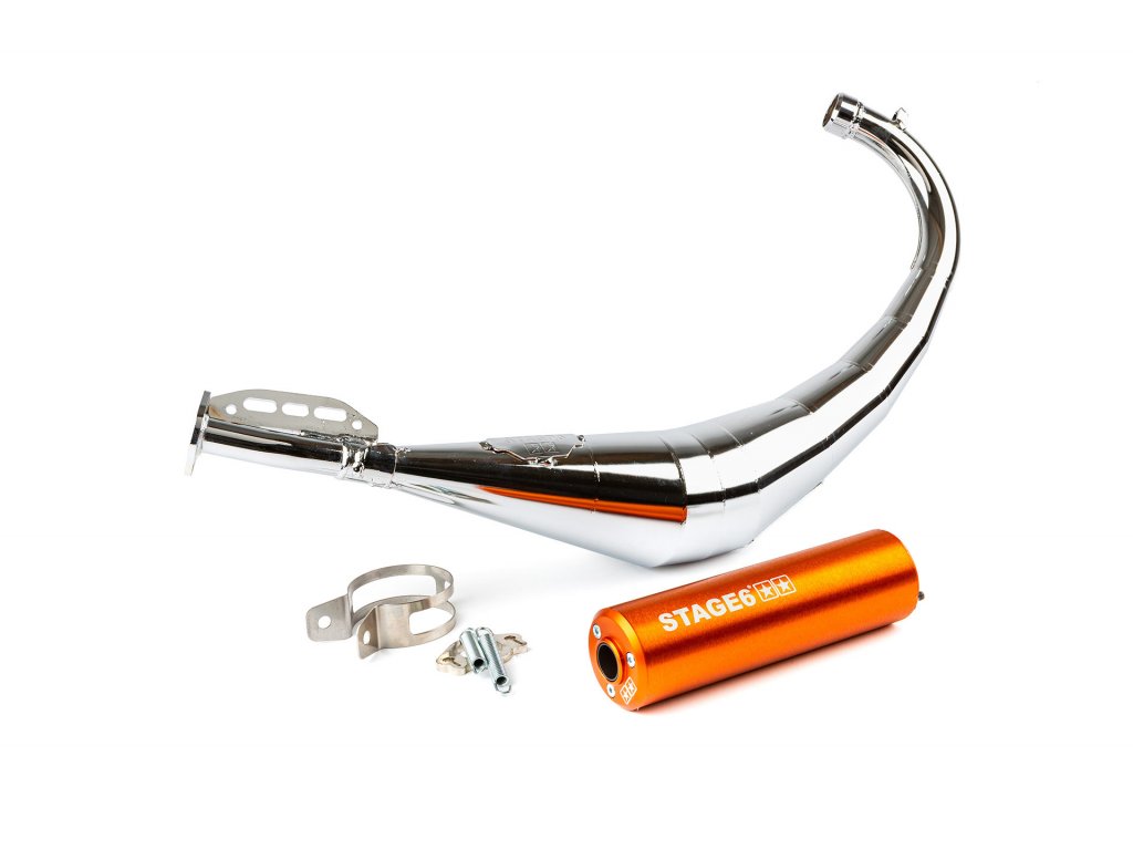 333588 vyfuk stage6 streetrace chrom cnc oranzovy derbi minarelli am6
