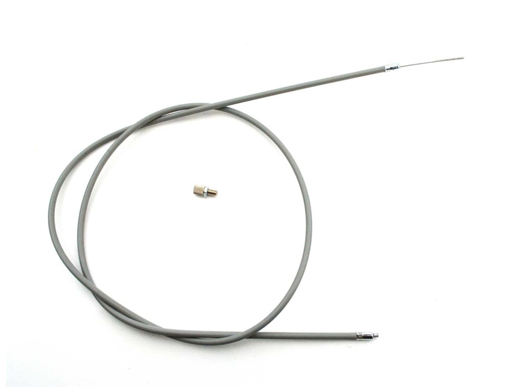 Throttle cable grey MOGA outer cover length 1160mm inner cable 1240mm color for moped moped