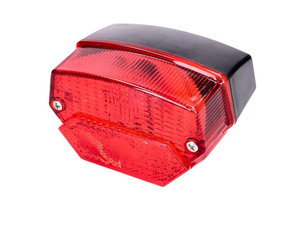 Rear light ULO color glass red for Hercules, Kreidler, Zündapp, Puch, BMW
