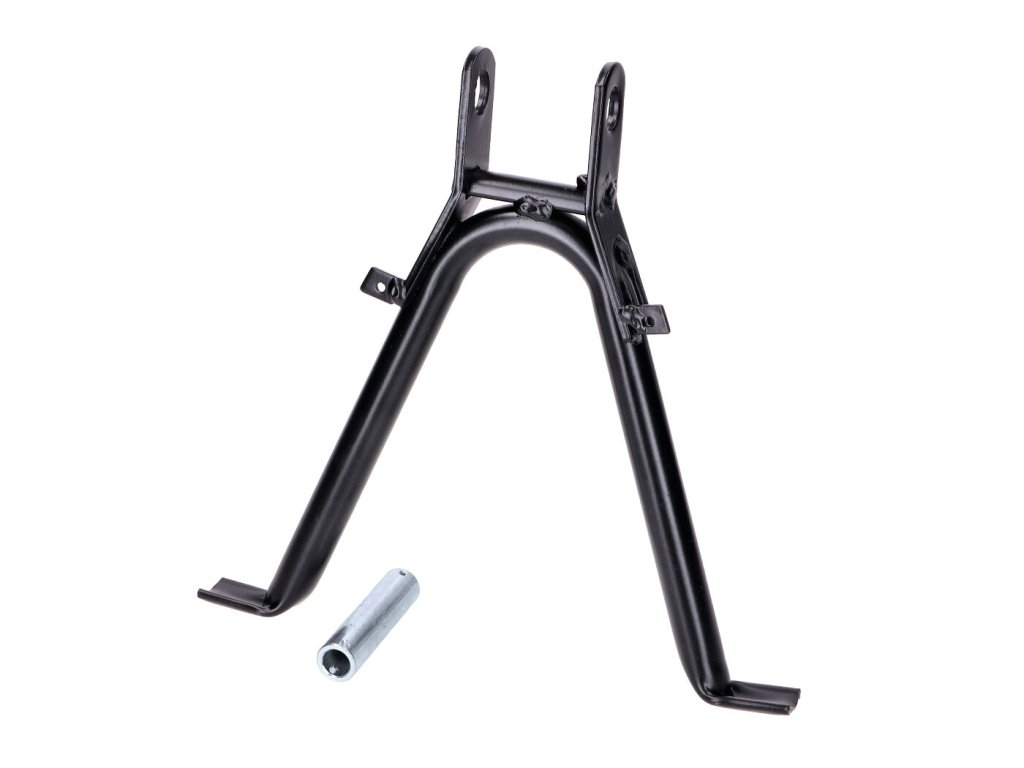 Main stand with bearing tube black 18mm 53.50mm for Zündapp GTS, C 50 Sport, KS types 517, 529, 530, Super type 441