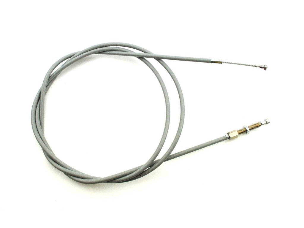 Brake cable rear wheel MOGA outer cover length 1500mm inner cable 1610mm color grey for solo, moped moped