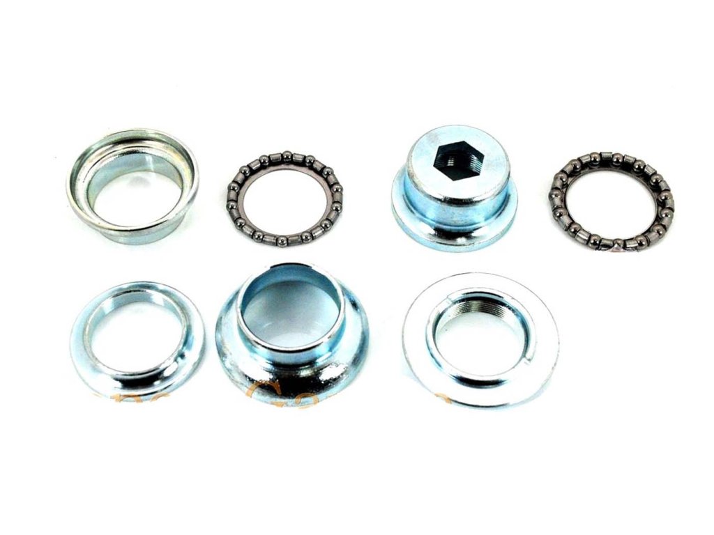 Steering head bearing set 7-piece metal for Zündapp Bergsteiger M 25, 50 Type 434, C Super 441, Combinette 433