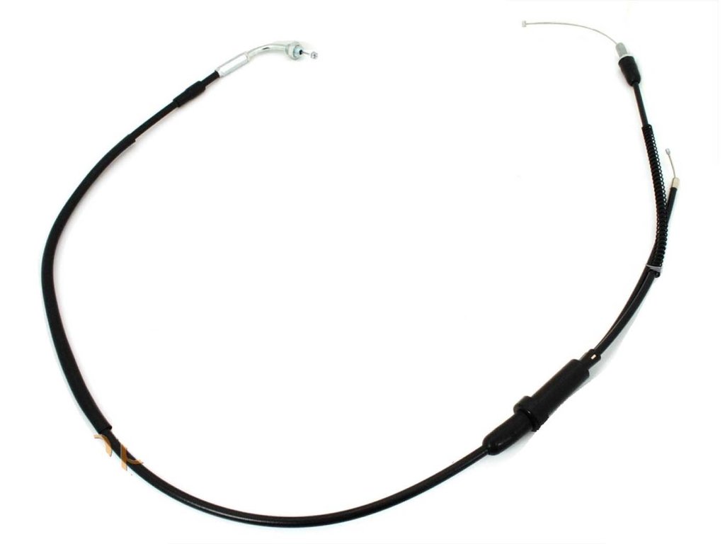 Throttle cable black 1980-1986 for Yamaha DT 50 MX, 80 Type 5J1, MX 5J1