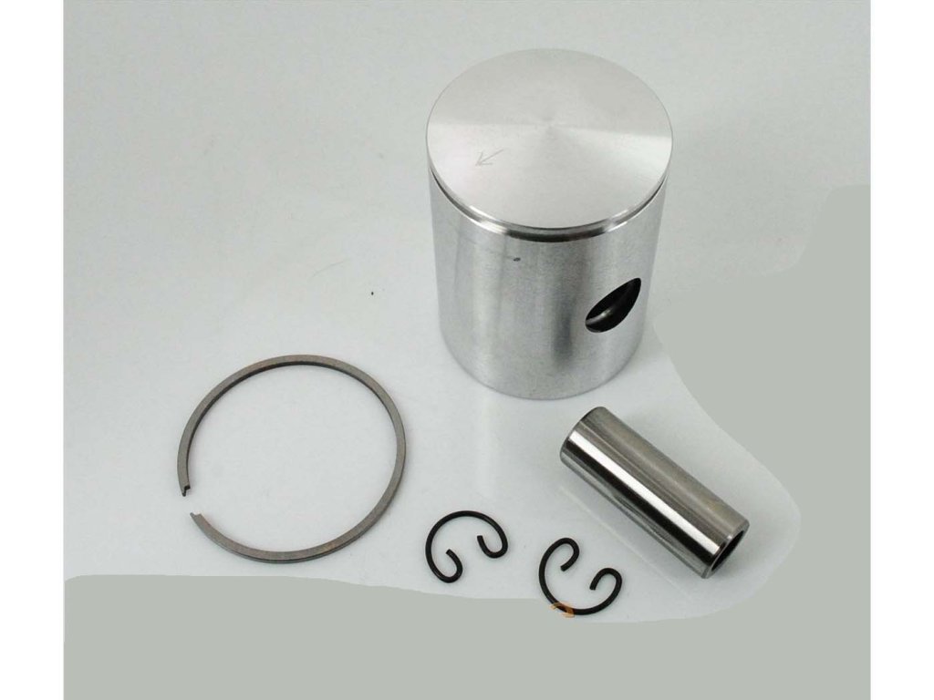 Aluminum piston set with pin, piston ring and clips for Zündapp Bergsteiger M25, M50 Type 434