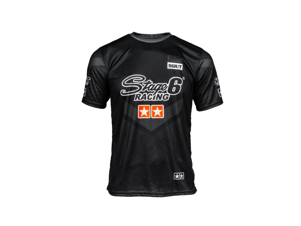 Tričko Stage6 Pure Team černé, XL