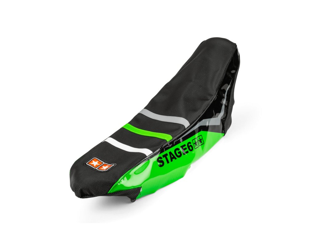 Potah sedla Derbi X-Treme 2011 - 2017 Stage6 Full Covering, zelená