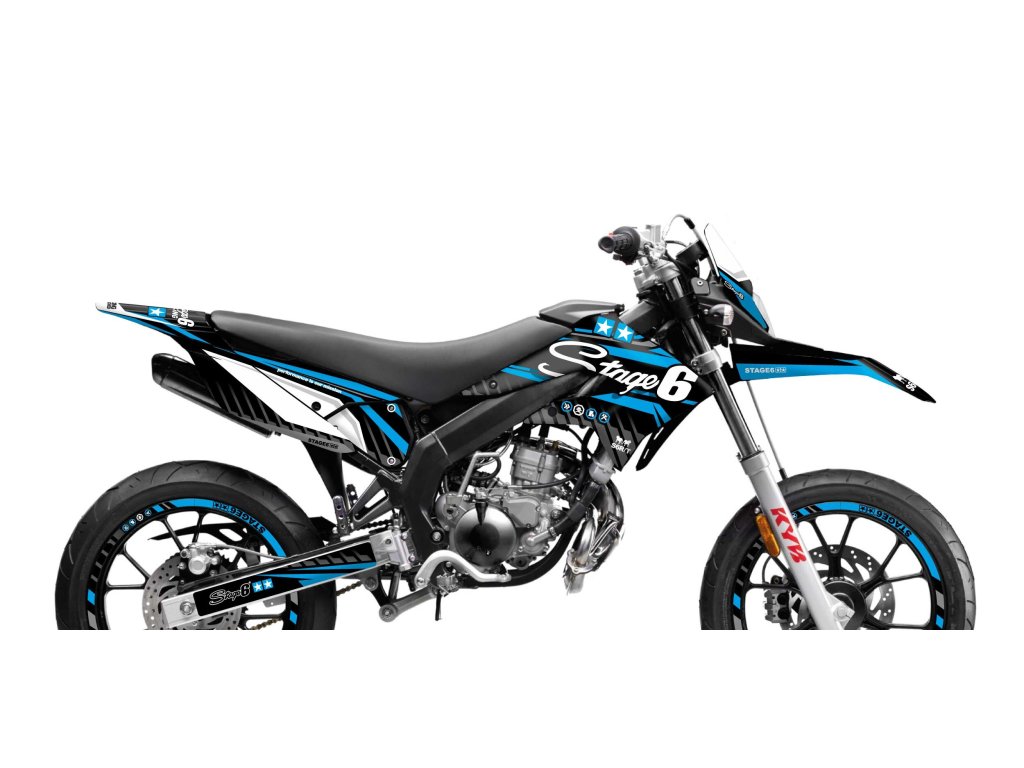 Sada samolepek Derbi X-Treme 2011 - 2017 Stage6, modrá