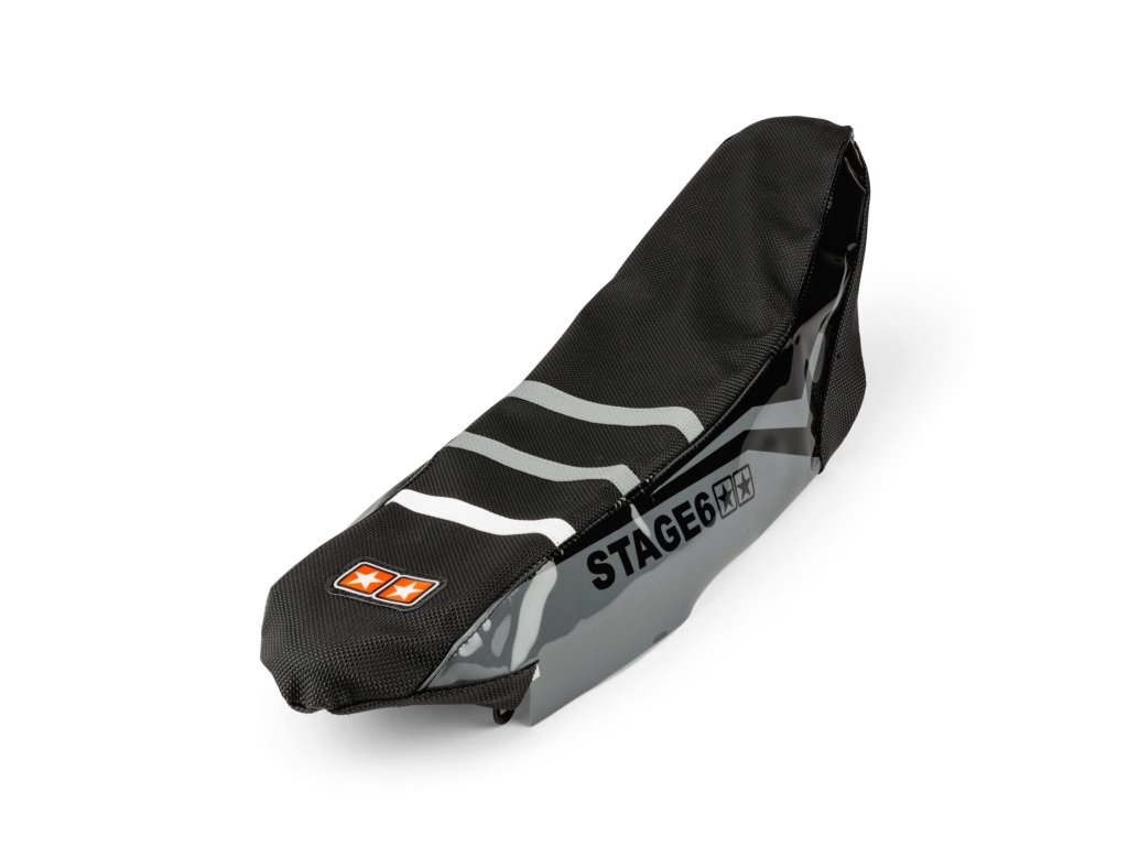 Potah sedla Sherco SM-R 50 od 2013 Stage6 Full Covering, černá