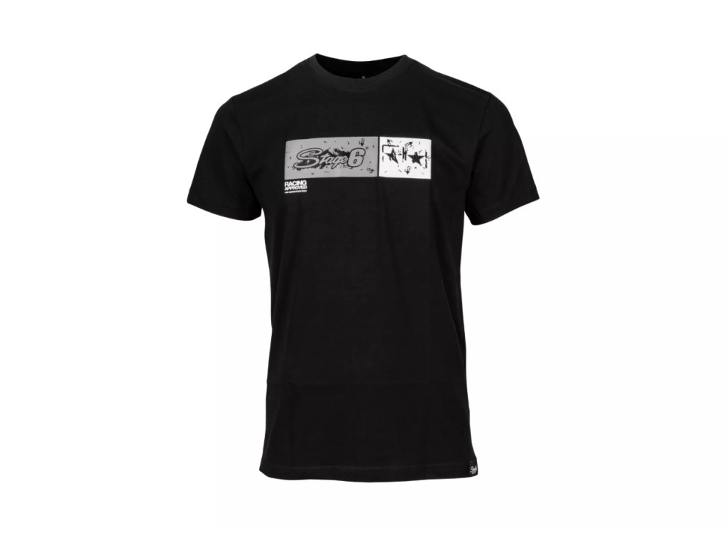 Tričko Stage6 Racing Approved černé M